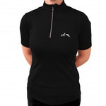 GALLOP Short Sleeve Zipped Neck Base-Layer