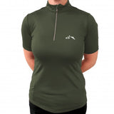GALLOP Short Sleeve Zipped Neck Base-Layer