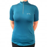 GALLOP Short Sleeve Zipped Neck Base-Layer