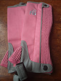 Hy5 Two Tone Amara Half Chaps Black/Purple Size Child - XL
