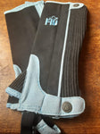 Hy5 Two Tone Amara Half Chaps Black/Purple Size Child - XL