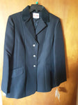 Saddlecraft Ladies Show Jacket Black 36"