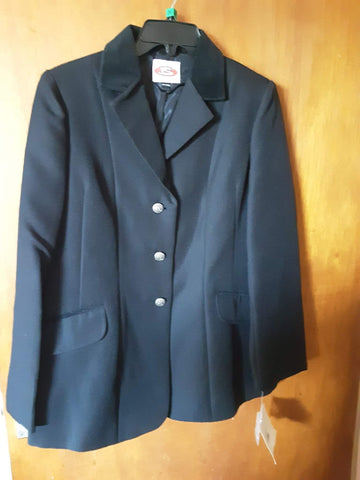 Saddlecraft Ladies Show Jacket Black 36"